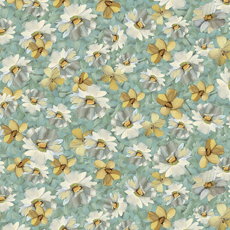 DAISIES AND THE CHICKADEE